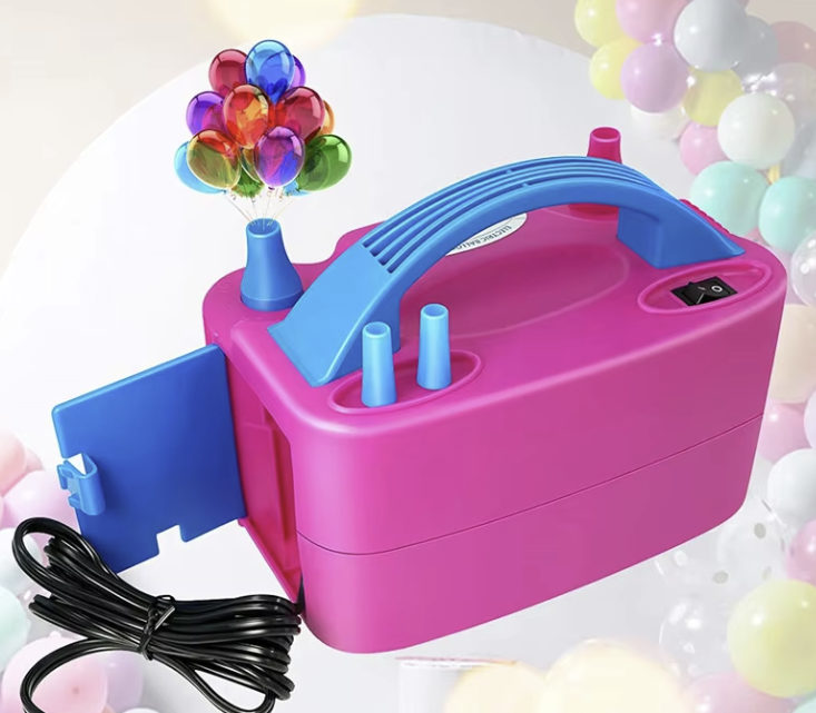 INFLADOR GLOBOS ELECTRICO 2 INYECTORES